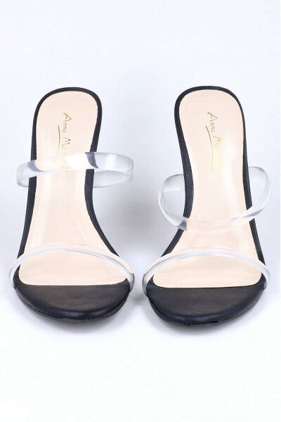 Tacón mula tiras delgadas transparentes sold by Shasa product image thumbnail 2