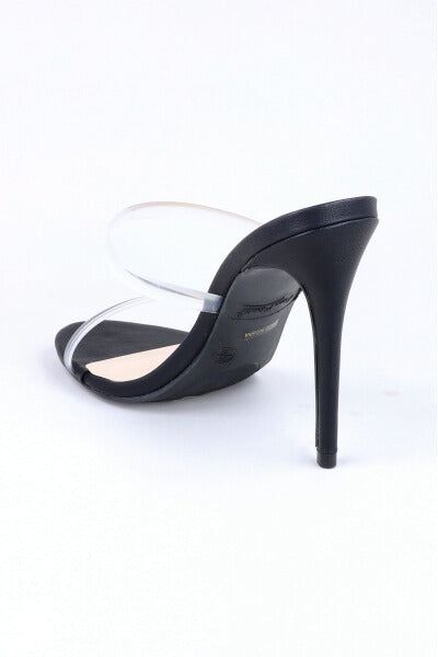 Tacón mula tiras delgadas transparentes sold by Shasa product image thumbnail 4