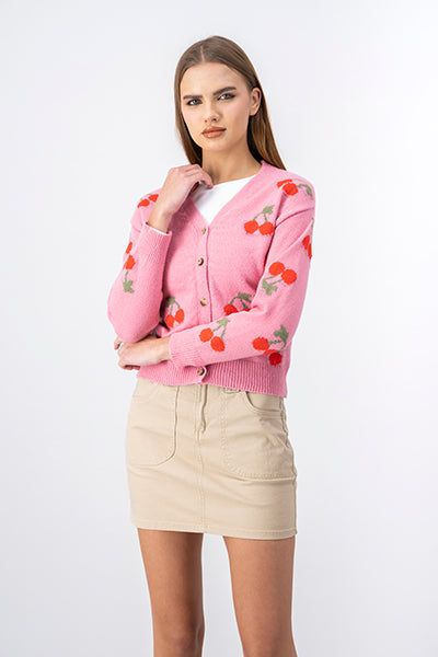 Cardigan Botones Detalle Cerezas sold by Shasa product image thumbnail 2