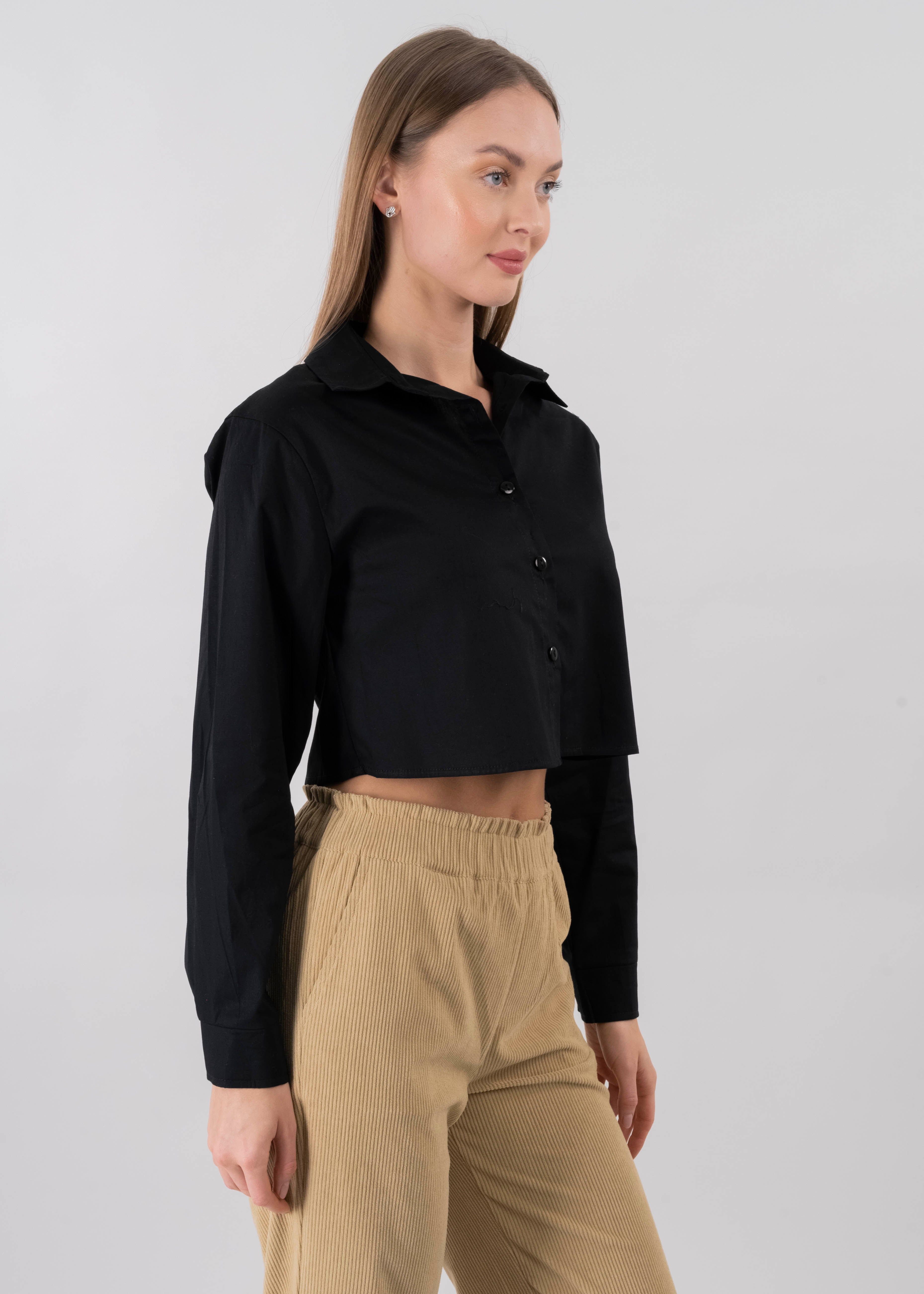 Camisa Crop Manga Larga sold by Shasa product image thumbnail 3