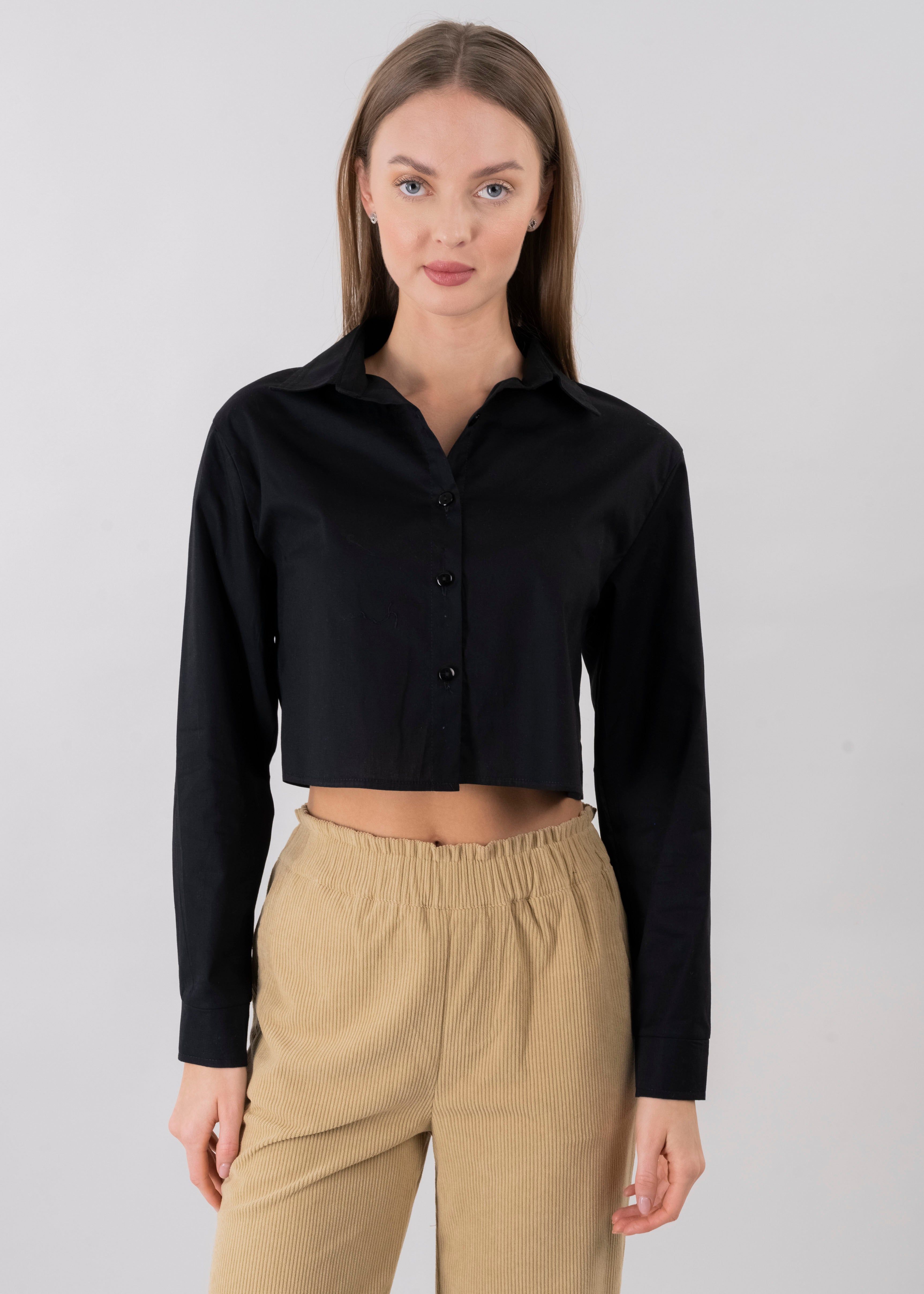 Camisa Crop Manga Larga sold by Shasa product image thumbnail 2