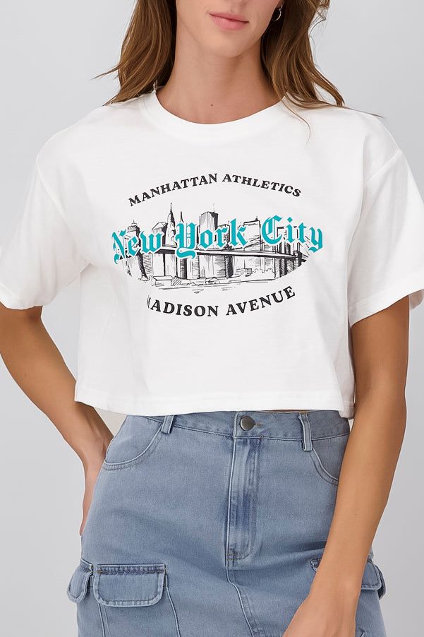 Playera boxy ny sold by Shasa product image thumbnail 5