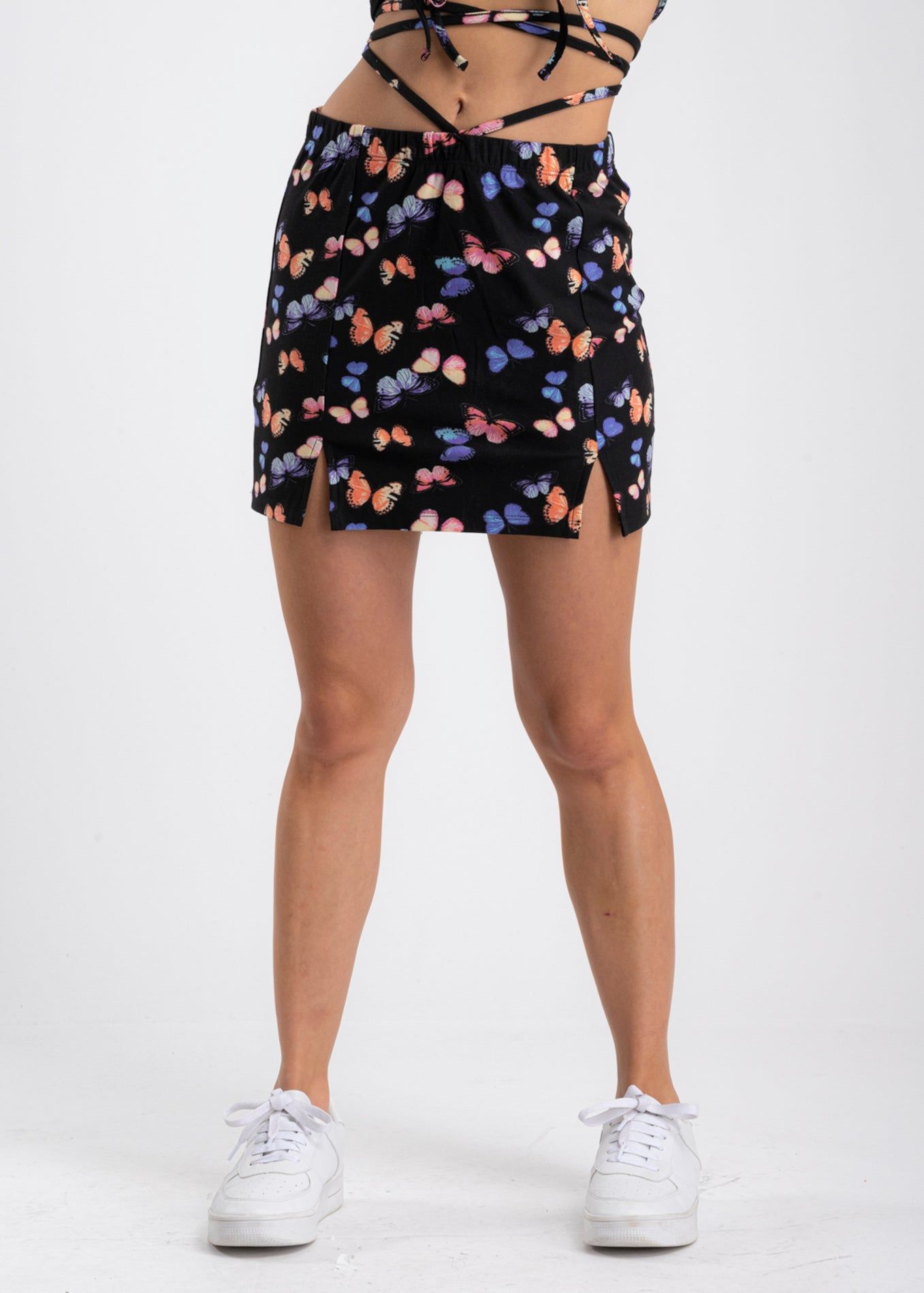 Falda mini aberturas mariposas sold by Shasa product image thumbnail 2