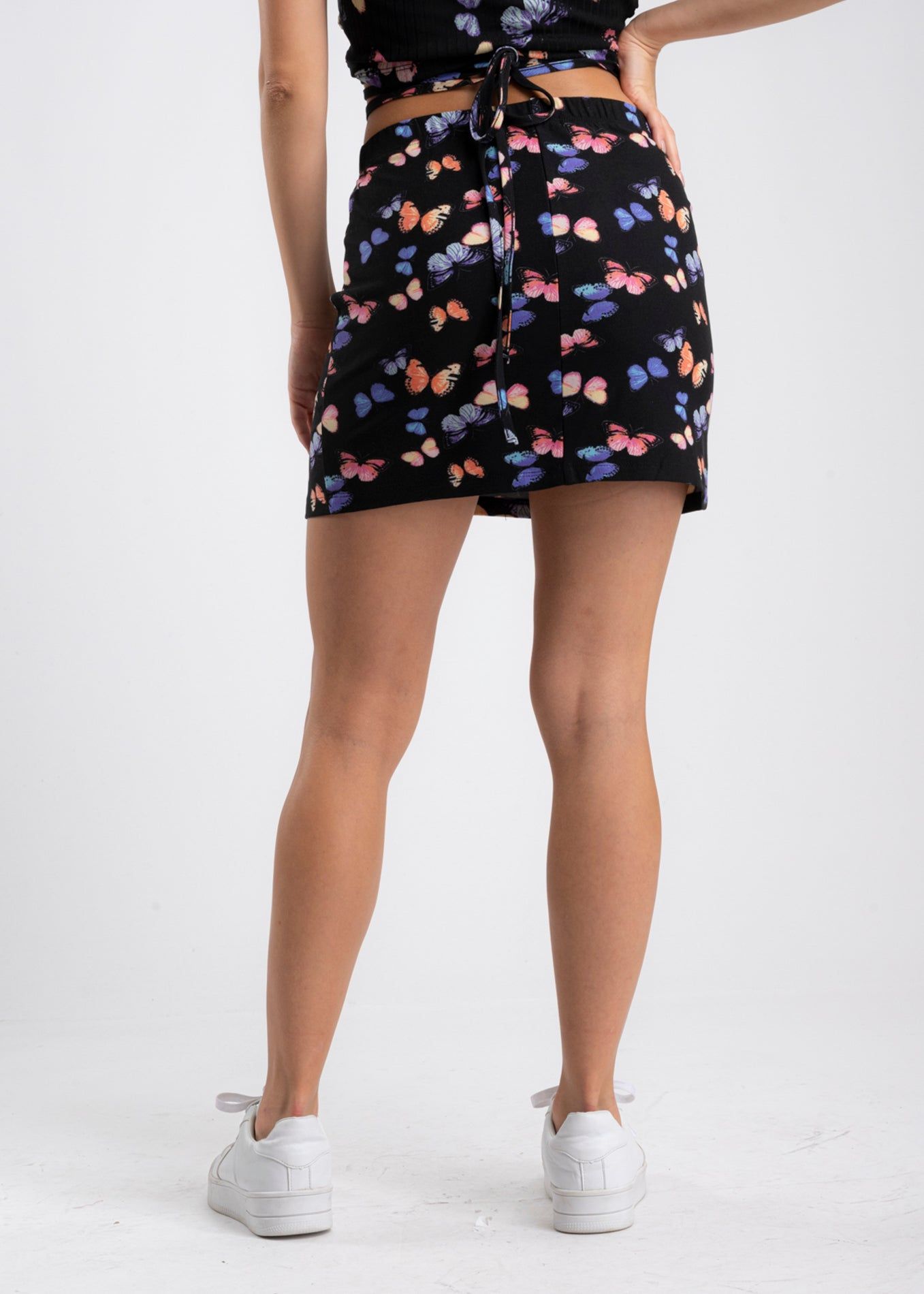 Falda mini aberturas mariposas sold by Shasa product image thumbnail 4