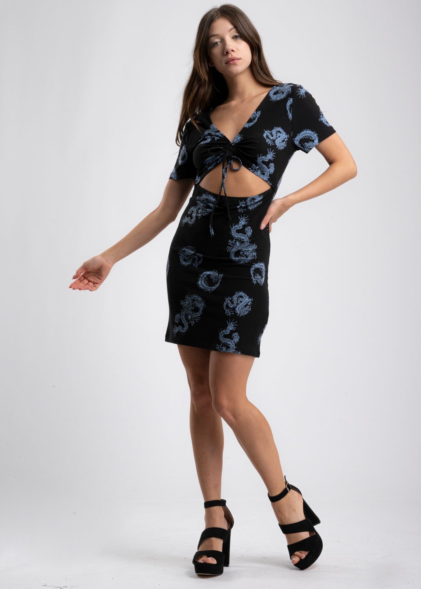 Falda mini aberturas mariposas sold by Shasa product image thumbnail 5