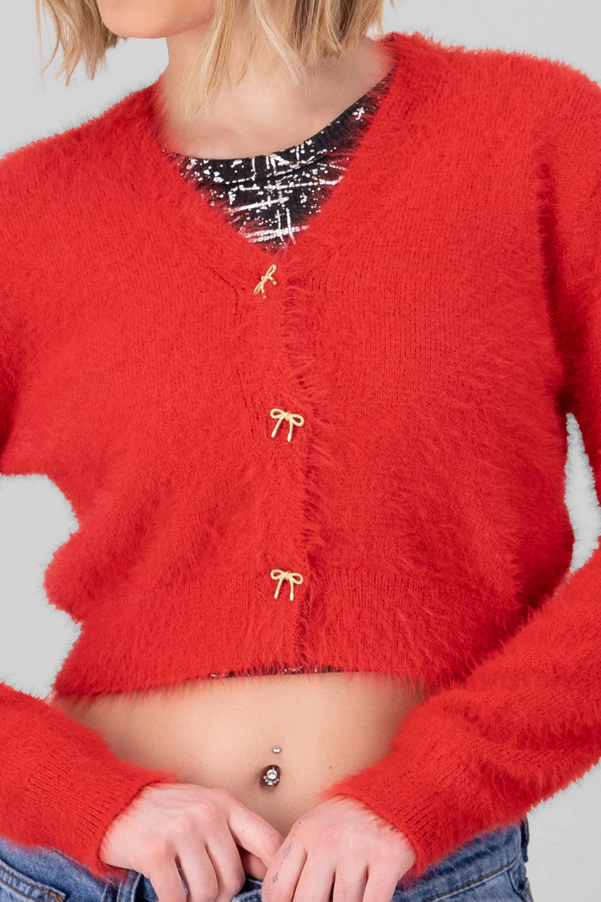 Cardigan detalle botones moños sold by Shasa product image thumbnail 4