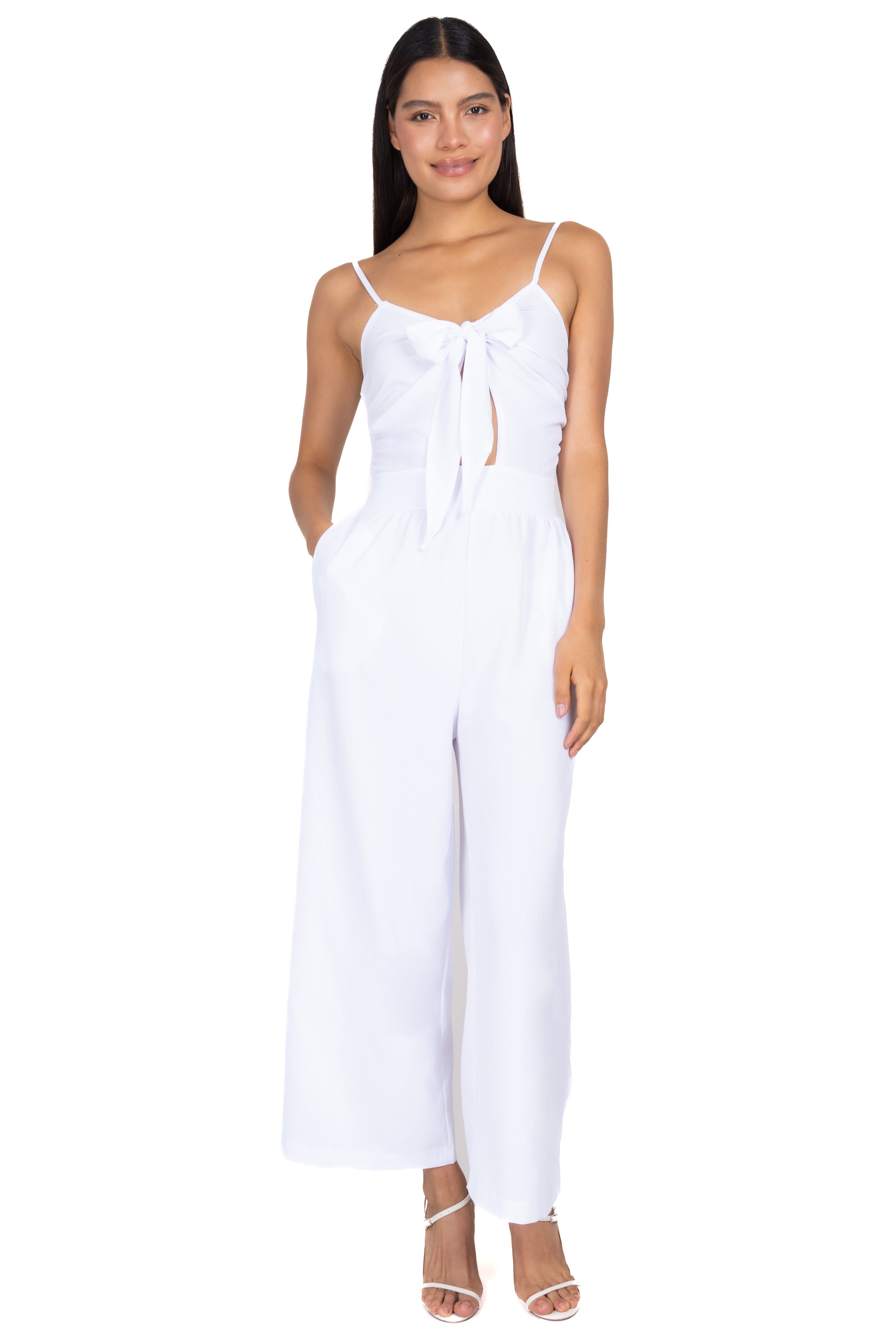 Jumpsuit tirantes abertura moño sold by Shasa product image thumbnail 2