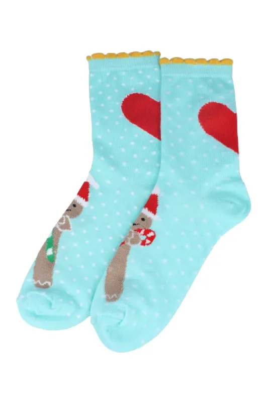 Calceta galleta corazon sold by Shasa