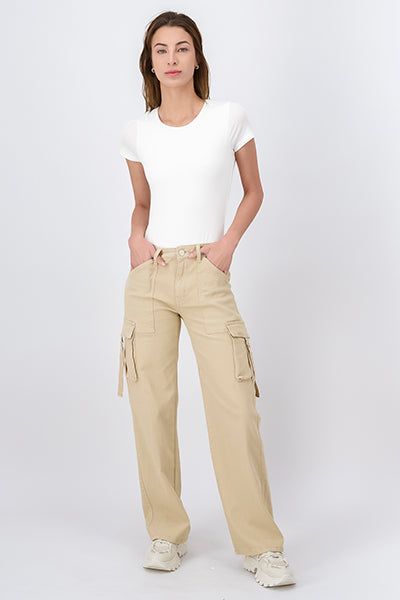 Pantalón Wide Leg Cargo sold by Shasa