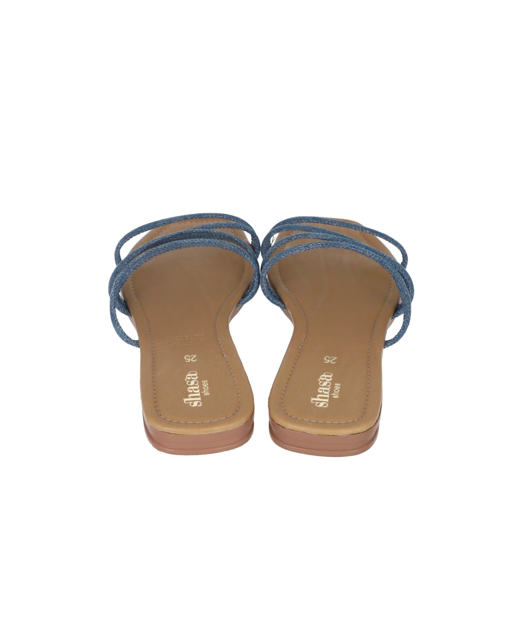 Sandalia pala tiras denim sold by Shasa product image thumbnail 5