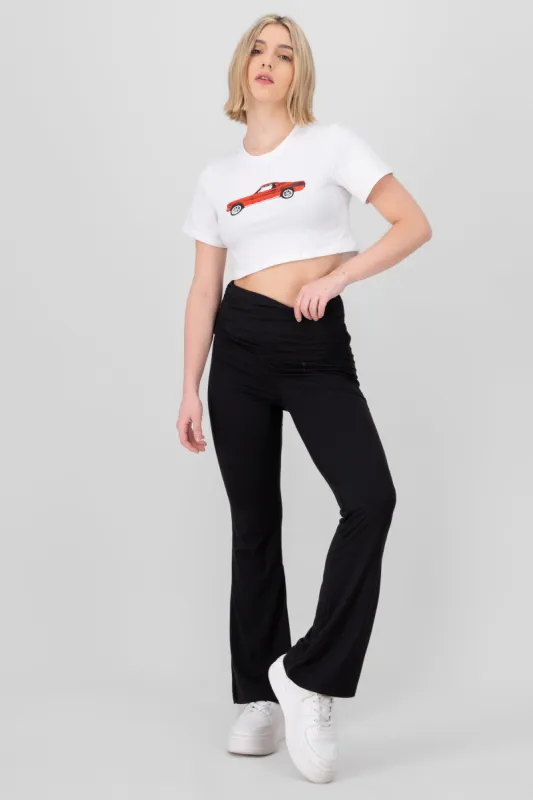 Pantalon detalle fruncido sold by Shasa