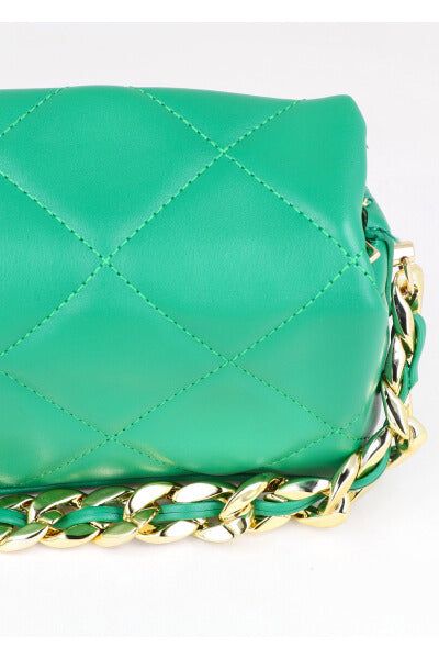 Bolsa cuadrada capitonada cadena sold by Shasa product image thumbnail 4