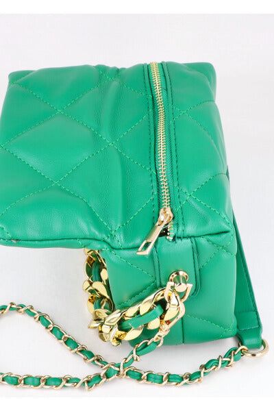 Bolsa cuadrada capitonada cadena sold by Shasa product image thumbnail 3