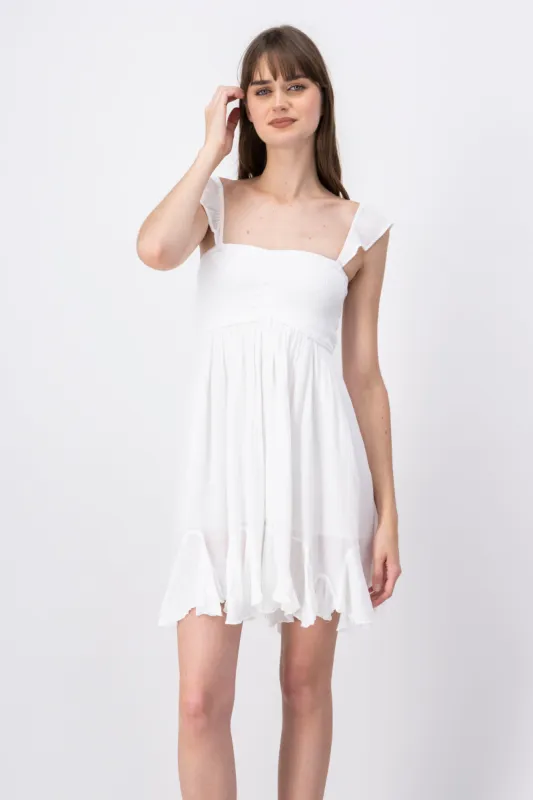 Vestido smock tirantes olanes sold by Shasa