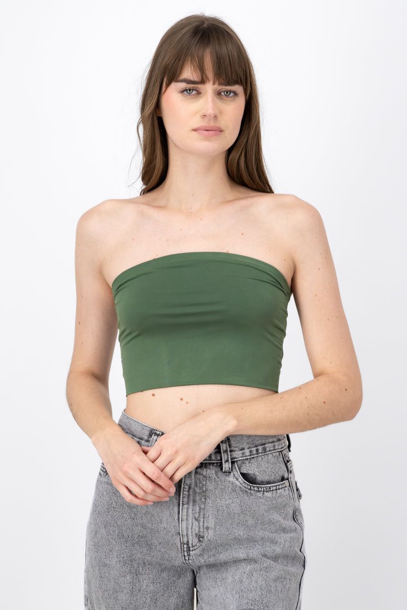 Top Strapless Liso sold by Shasa