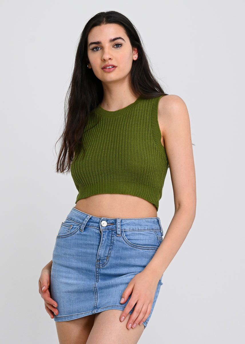 Top punto tejido sold by Shasa