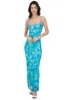 Vestido maxi mesh estampado sold by Shasa