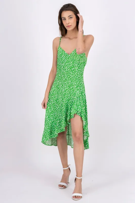 Vestido midi estampado olanes sold by Shasa