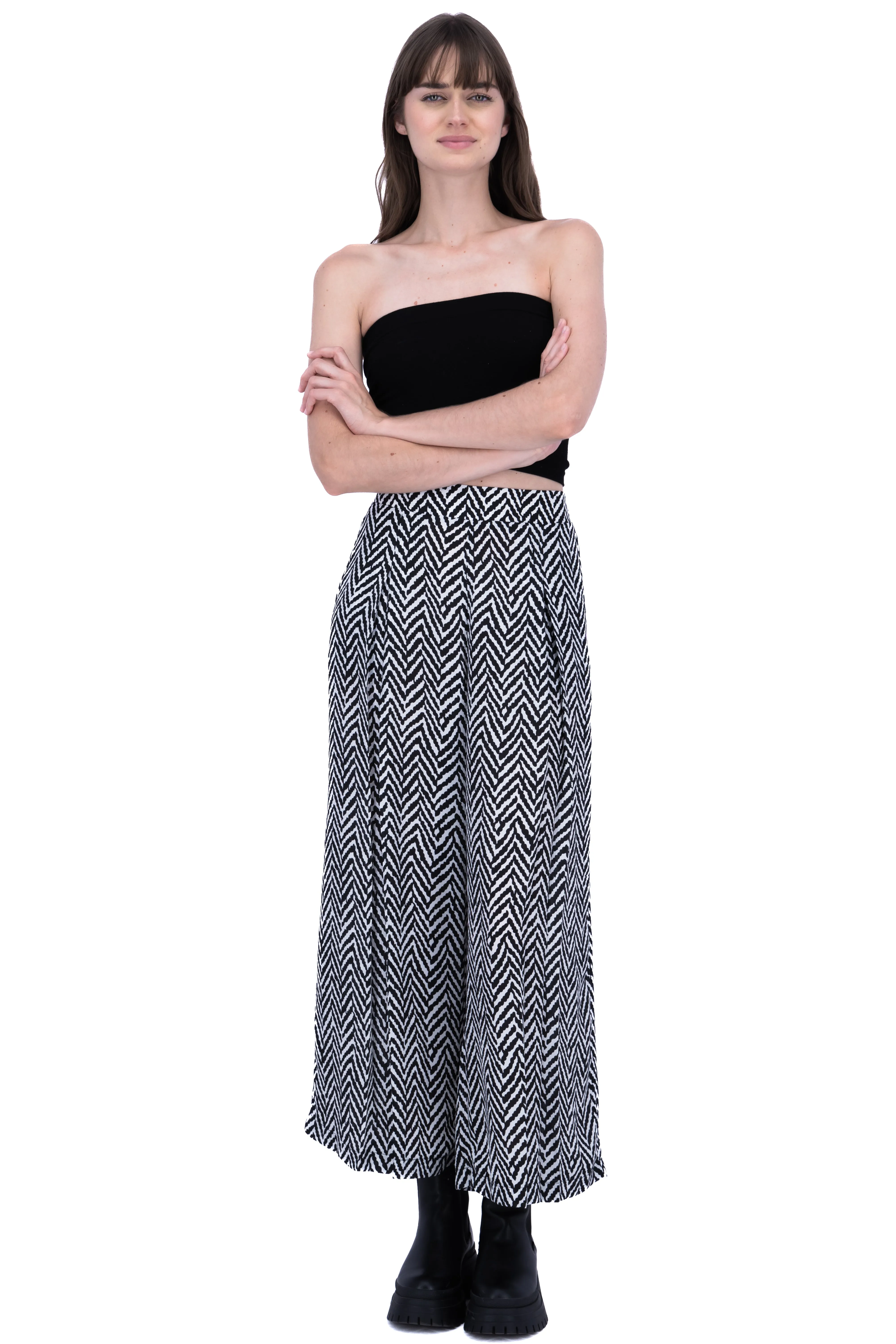 Pantalon amplio detalle estampado sold by Shasa product image thumbnail 2