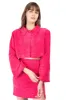 Saco crop monocolor tweed sold by Shasa