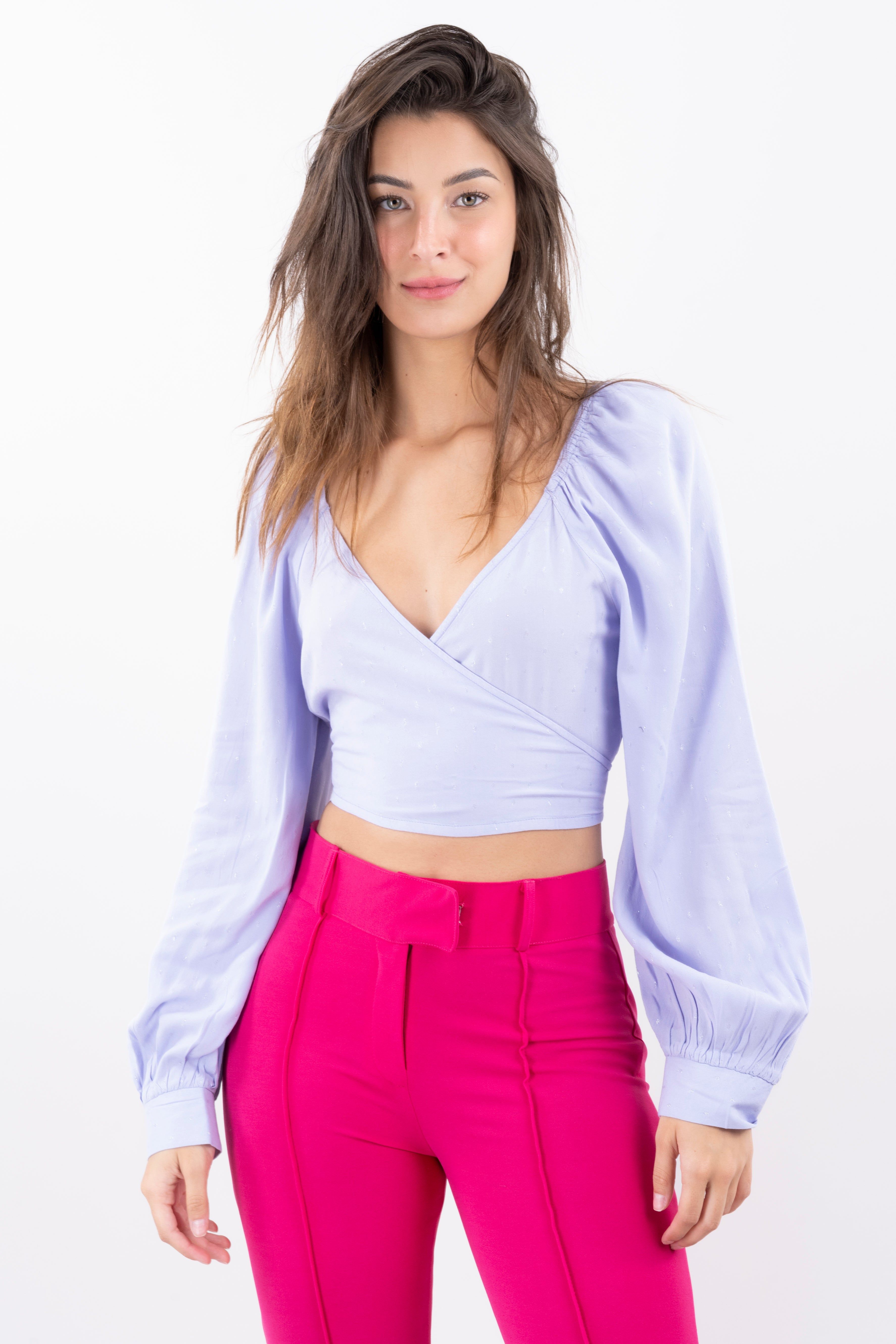 Blusa crop manga larga sold by Shasa product image thumbnail 2