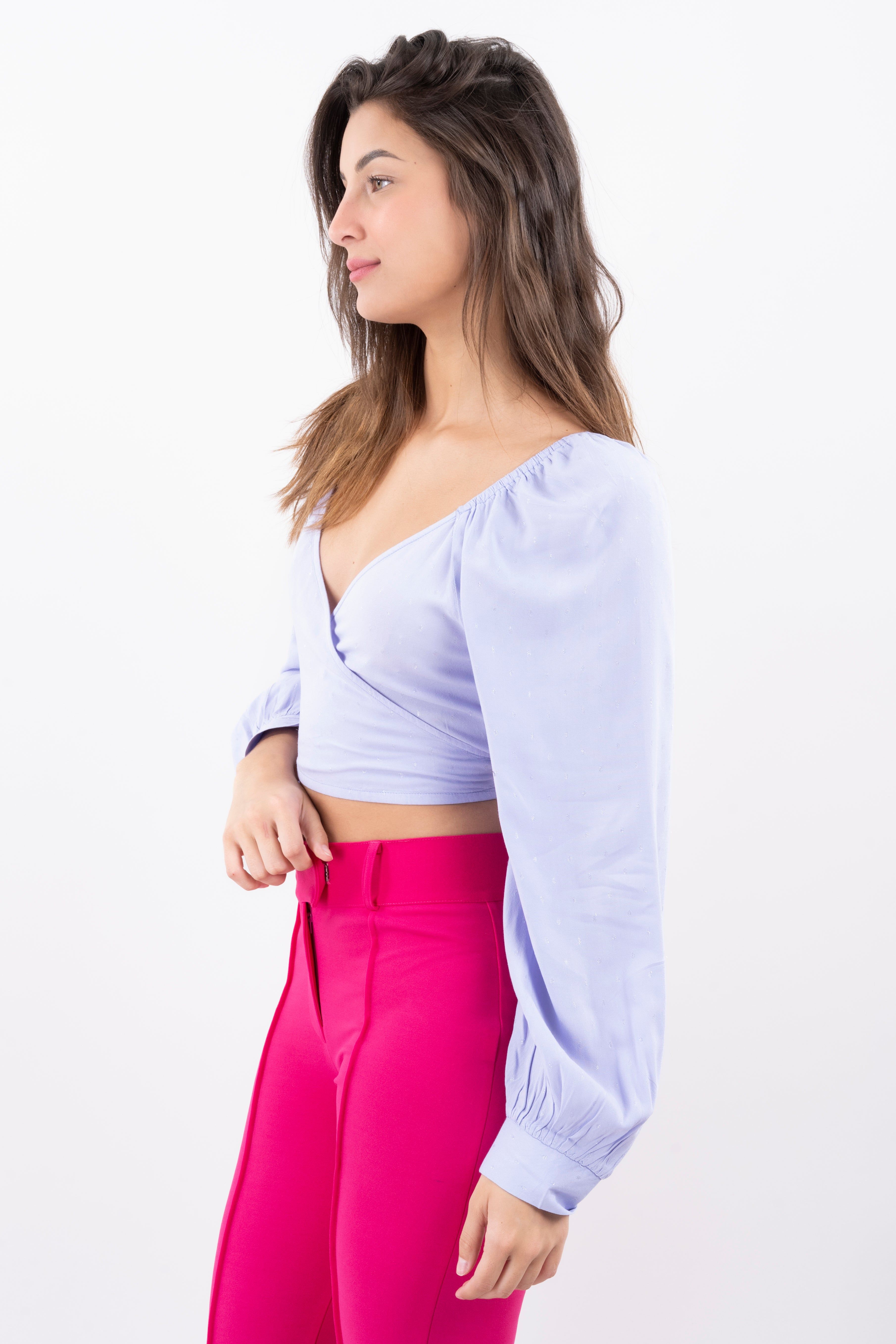 Blusa crop manga larga sold by Shasa product image thumbnail 3