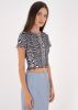 Top stretch manga corta estampado ondas sold by Shasa