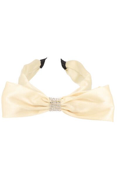 Diadema ancha moño satinado sold by Shasa