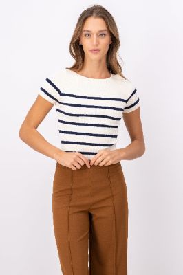 Top tejido rayas sold by Shasa