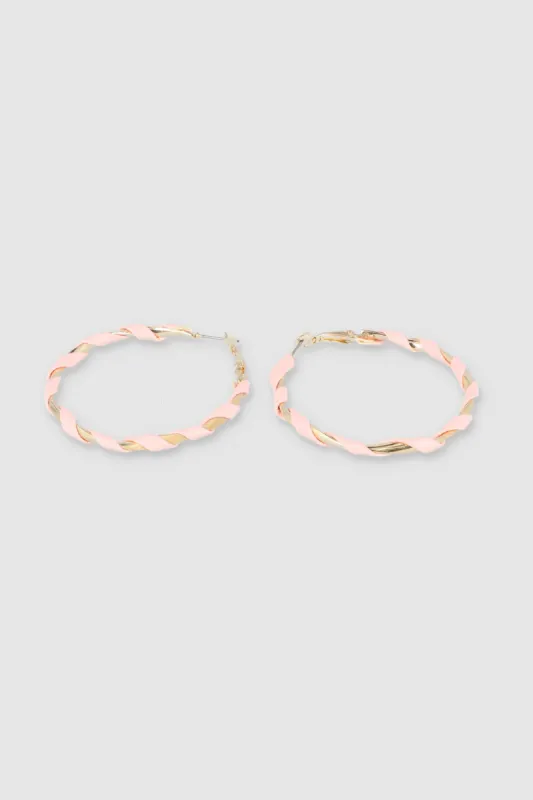 Arracadas twist color sold by Shasa