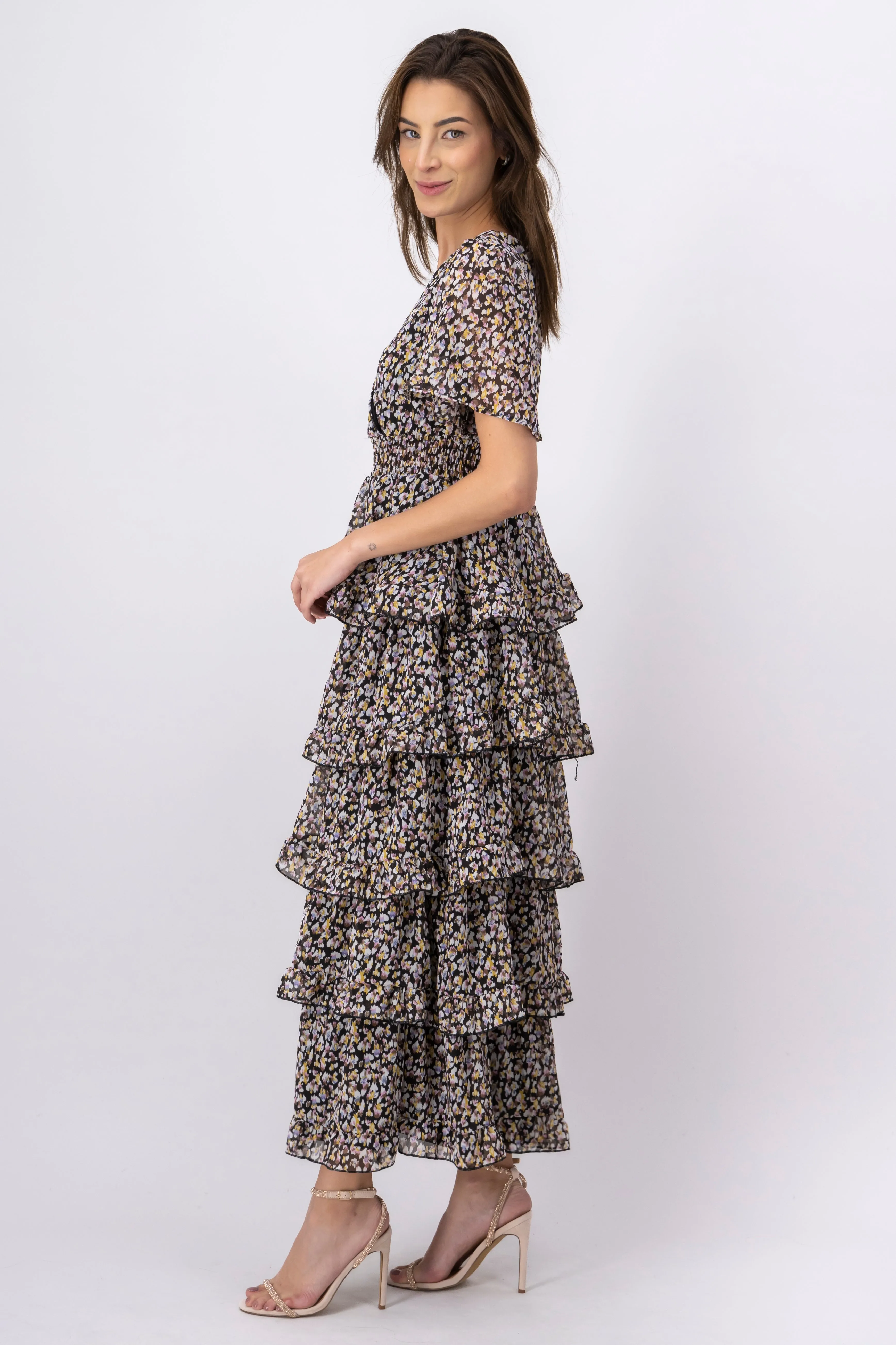 Vestido maxi floreado olanes sold by Shasa product image thumbnail 3