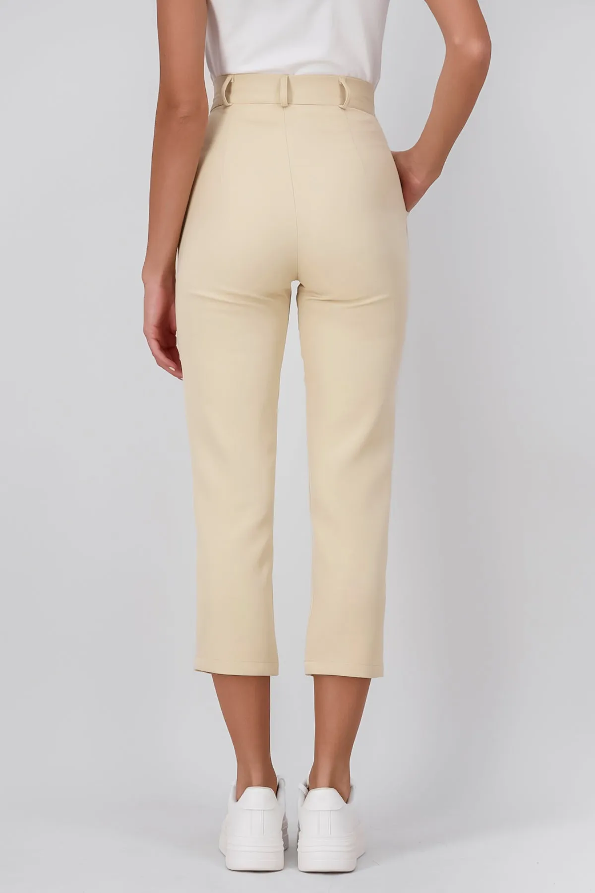 Pantalón Cintura Alta Capri Bolsas sold by Shasa product image thumbnail 4