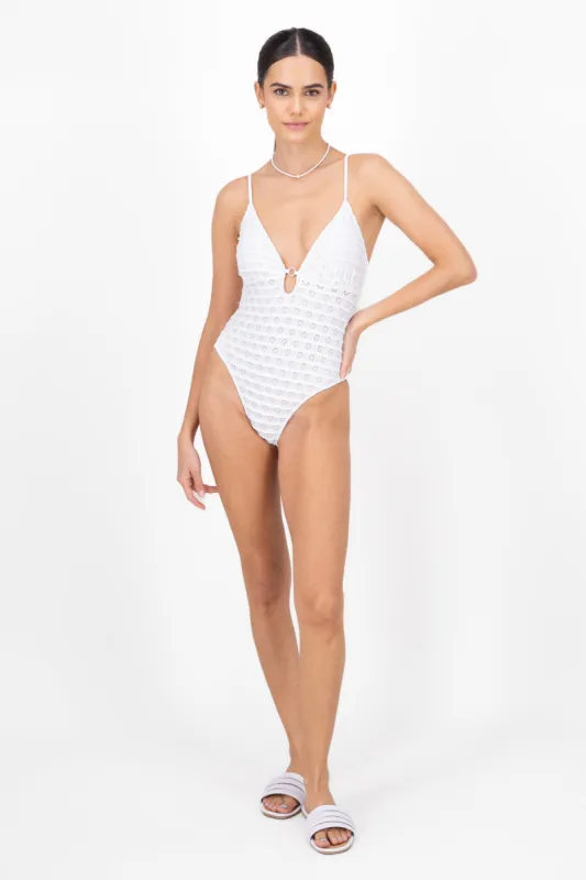 Traje de baño completo textura sold by Shasa