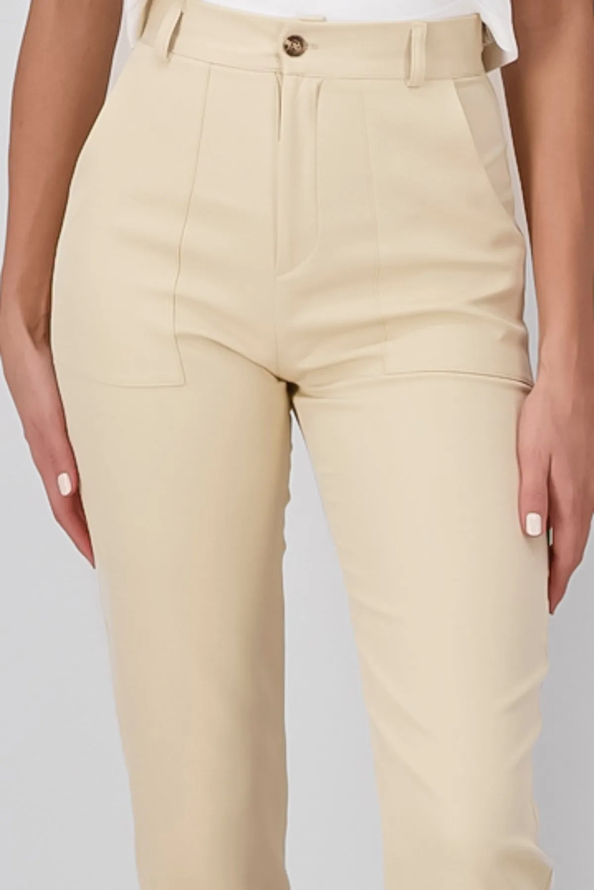 Pantalón Cintura Alta Capri Bolsas sold by Shasa product image thumbnail 5