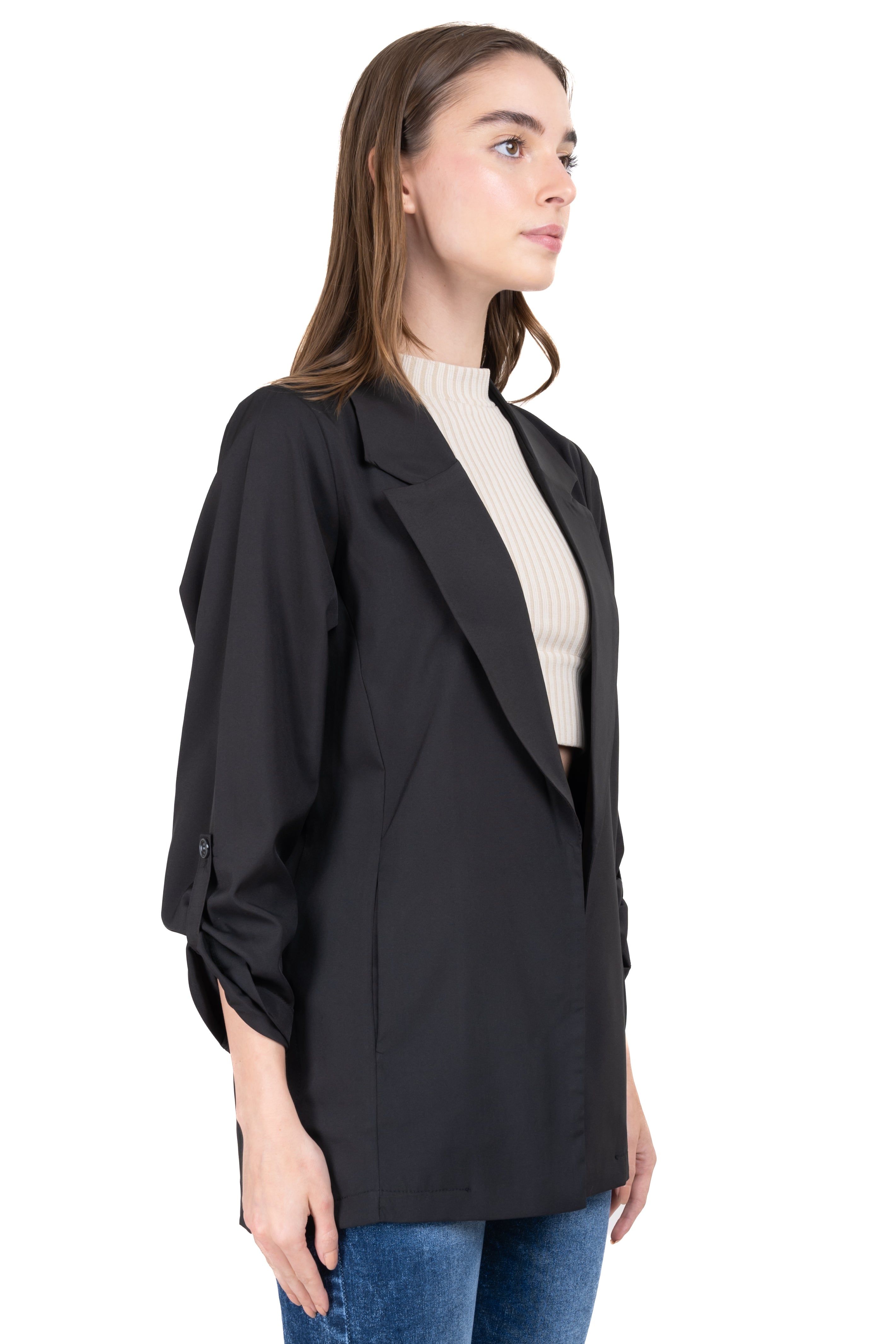 Saco liso botón mangas sold by Shasa product image thumbnail 3