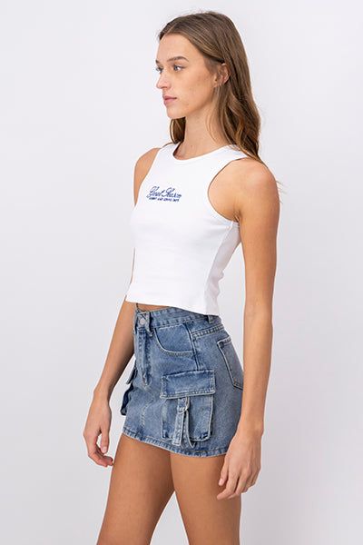 Top Tank Acanalado Bordado sold by Shasa product image thumbnail 3