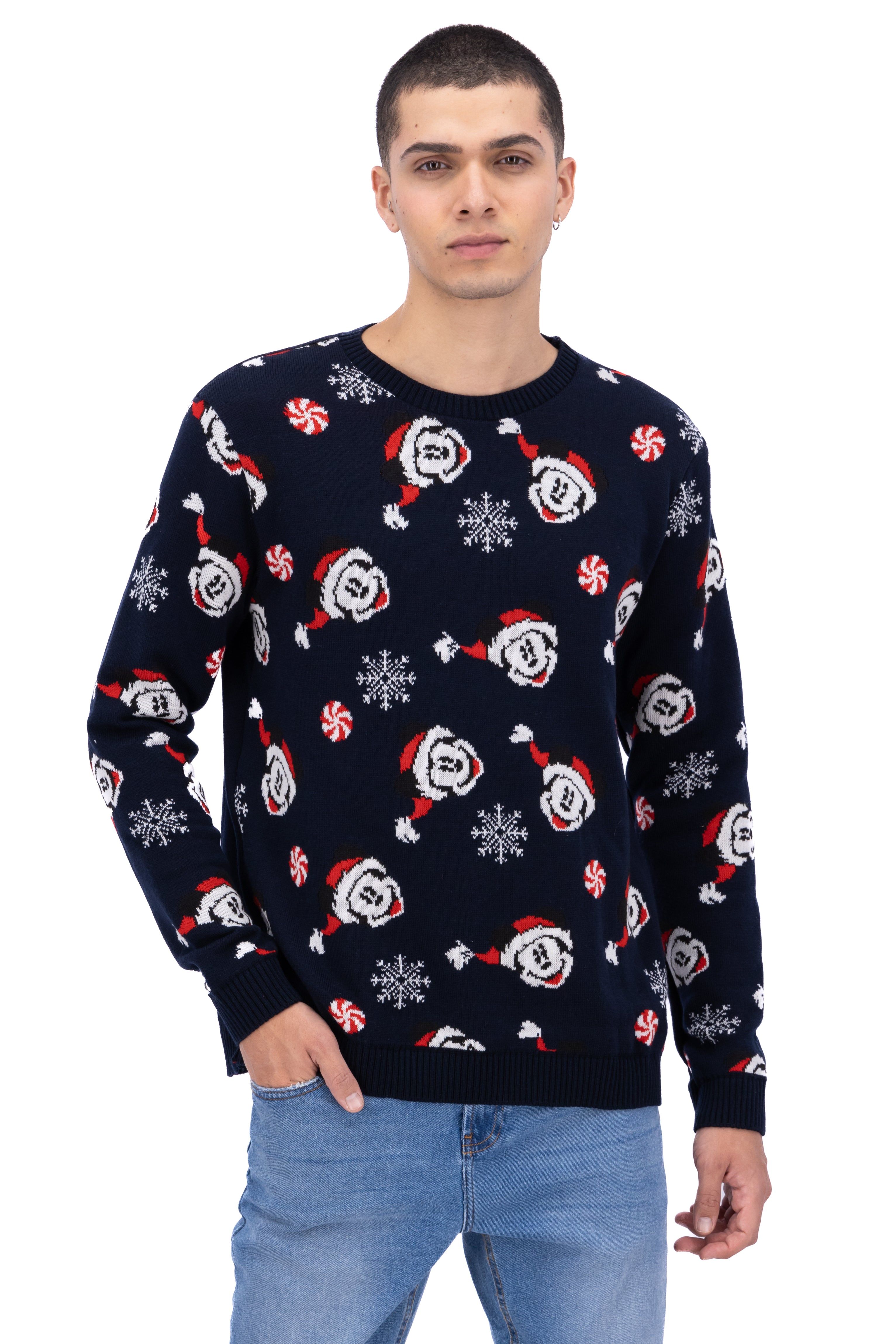 Suéter navideño Mickey Mouse copos nieve sold by Shasa product image thumbnail 2