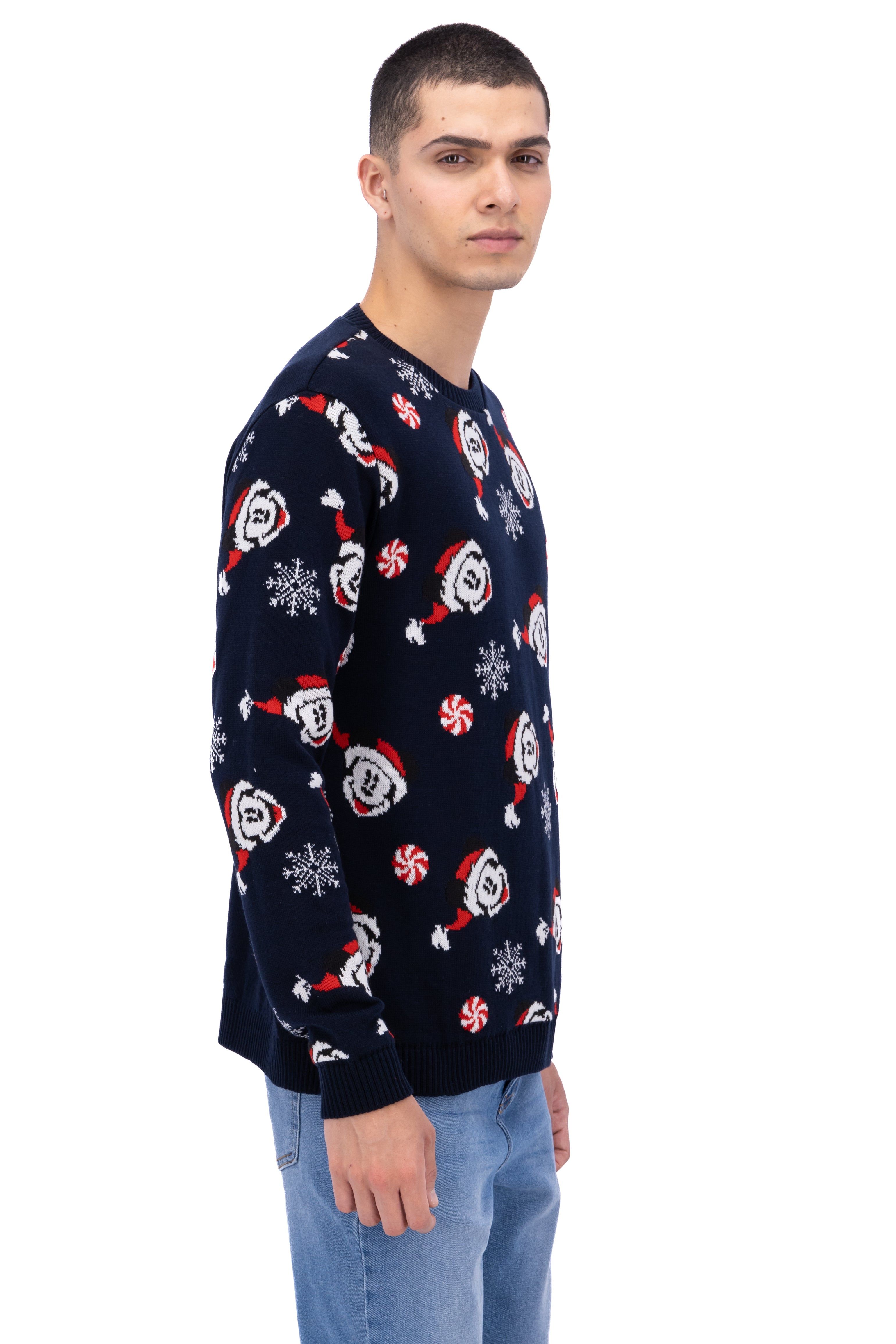 Suéter navideño Mickey Mouse copos nieve sold by Shasa product image thumbnail 3