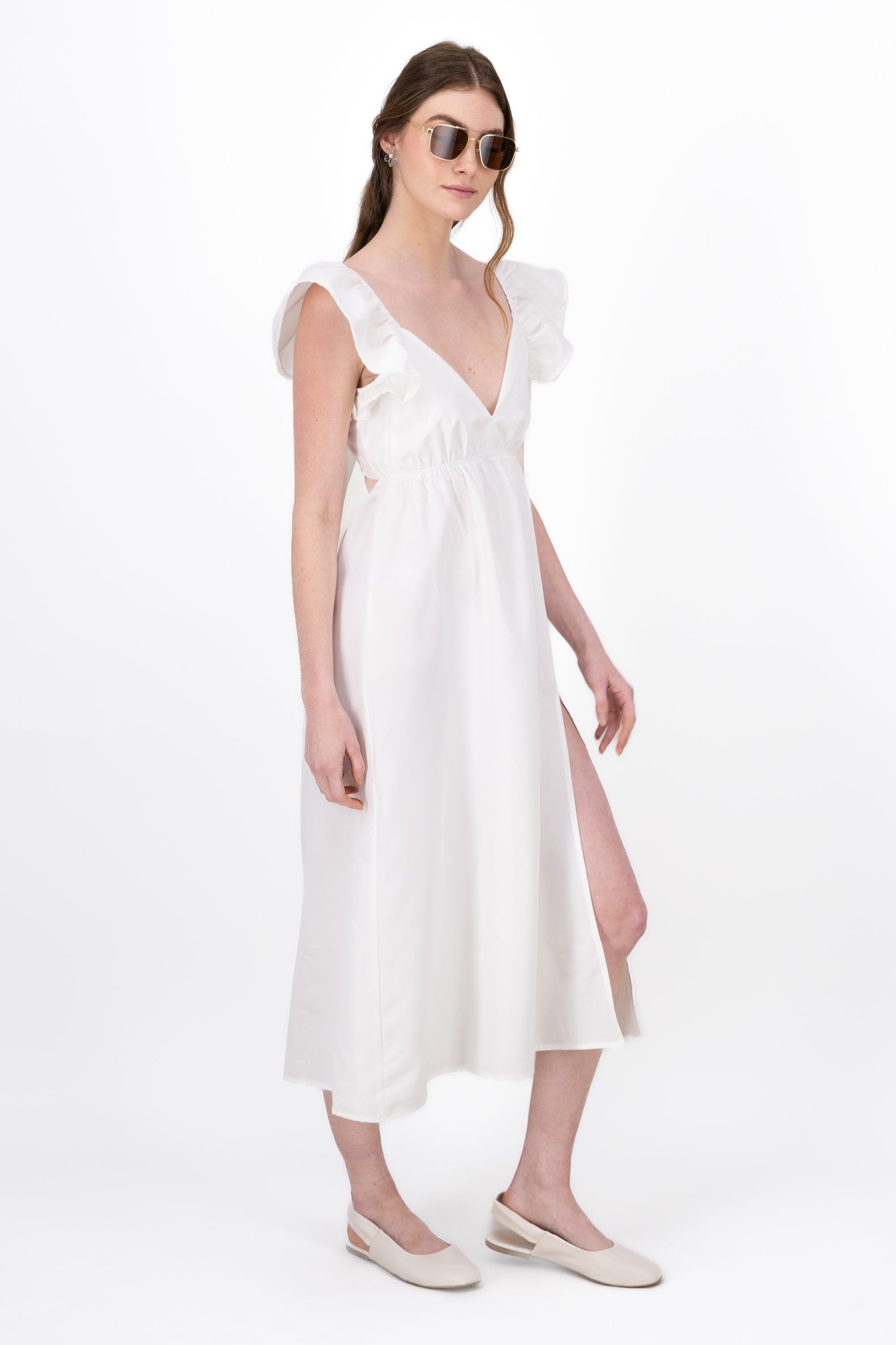 Vestido Maxi Liso sold by Shasa product image thumbnail 3