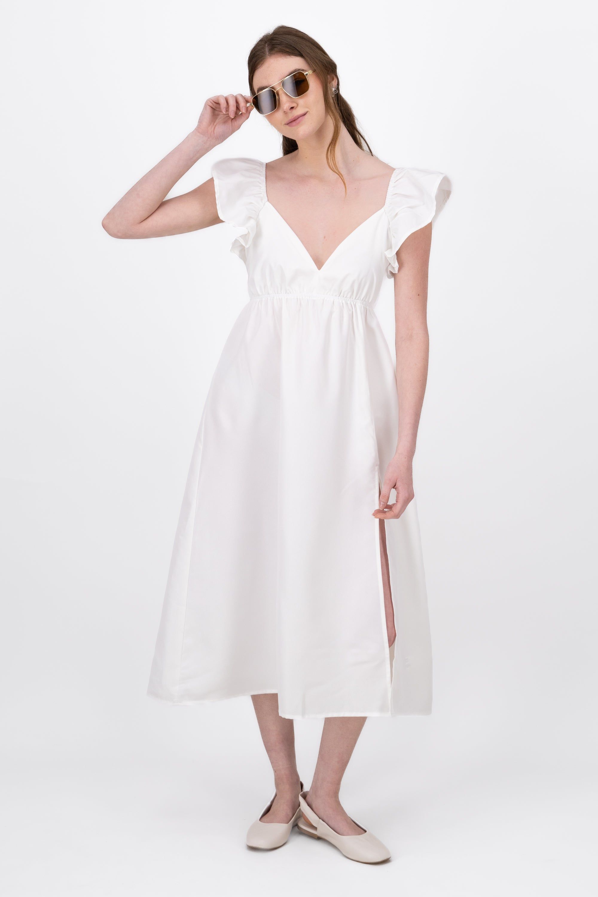 Vestido Maxi Liso sold by Shasa product image thumbnail 2