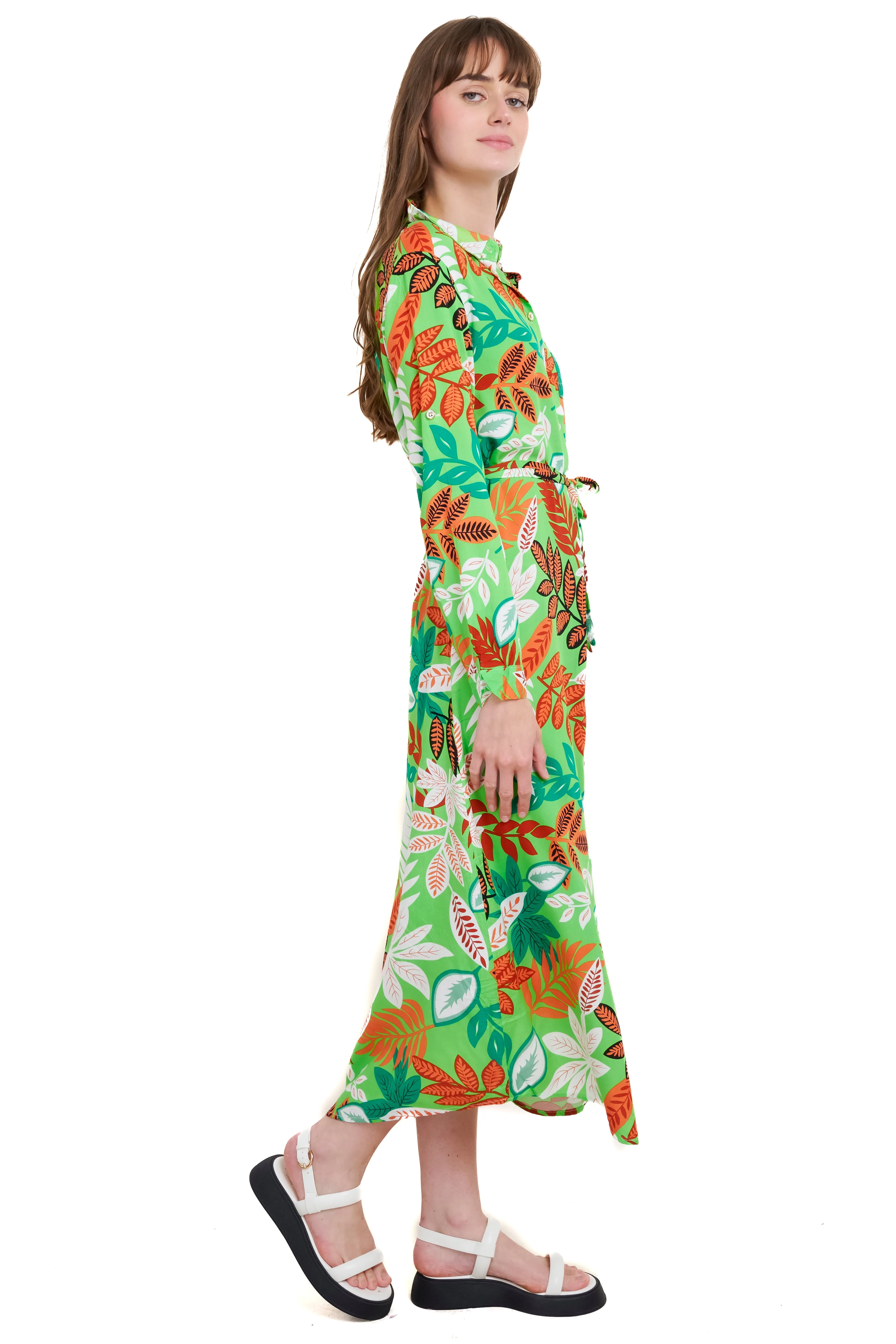 Vestido camisero estampado sold by Shasa product image thumbnail 3
