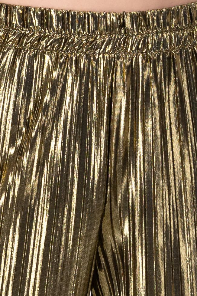 Pantalón metálico plisado sold by Shasa product image thumbnail 5