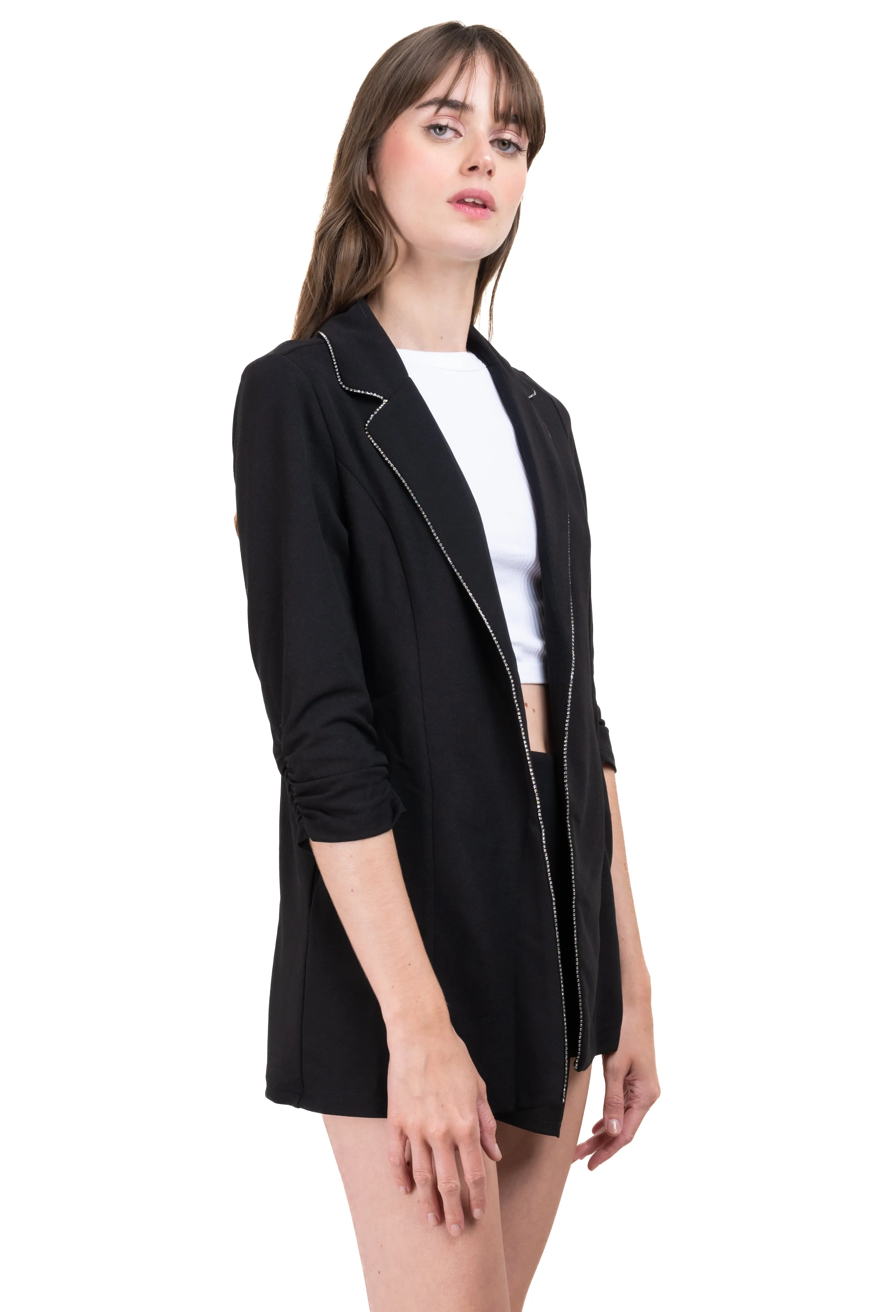 Saco largo solapas brillos sold by Shasa product image thumbnail 3