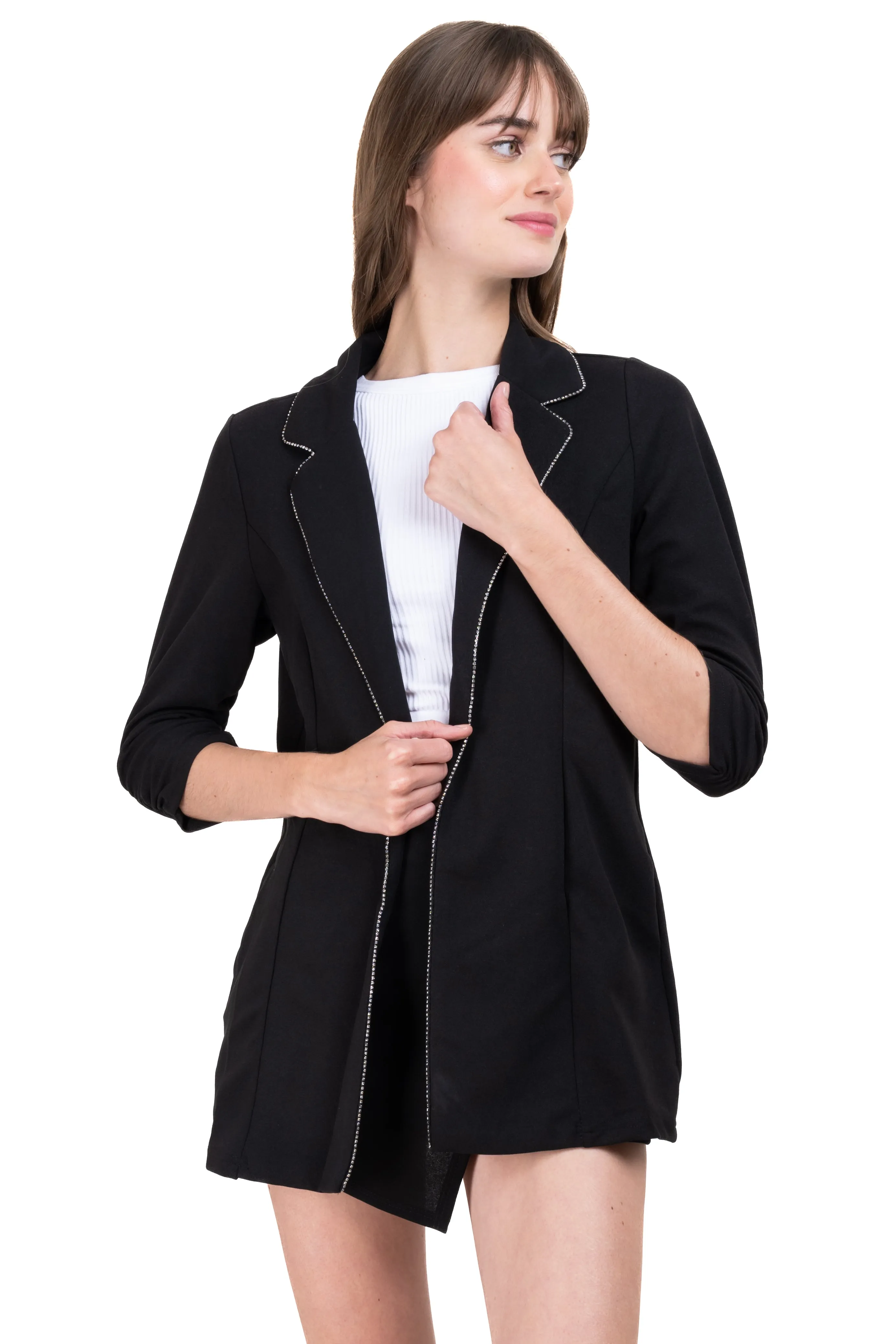 Saco largo solapas brillos sold by Shasa product image thumbnail 2