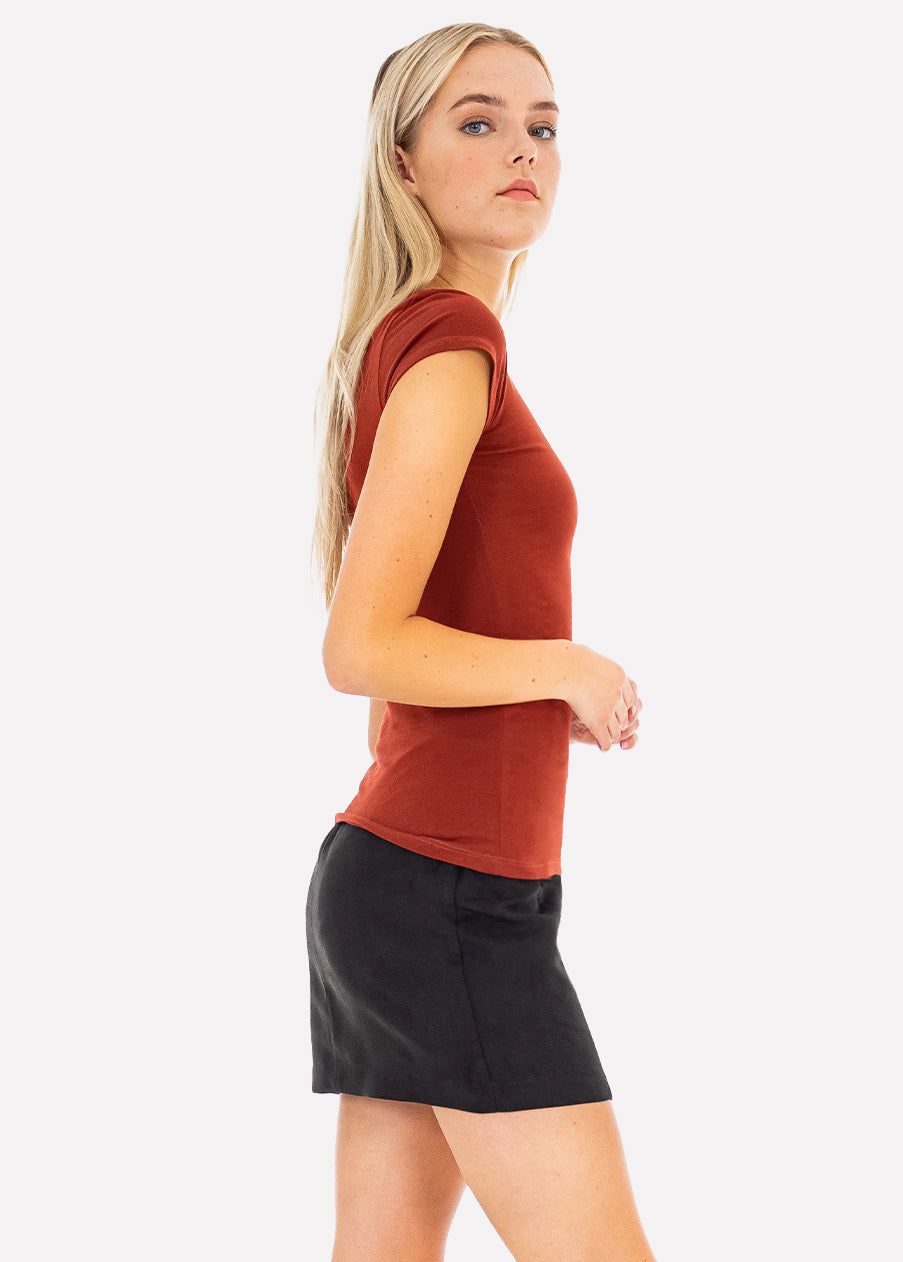 Blusa manga corta cuello v sold by Shasa product image thumbnail 3