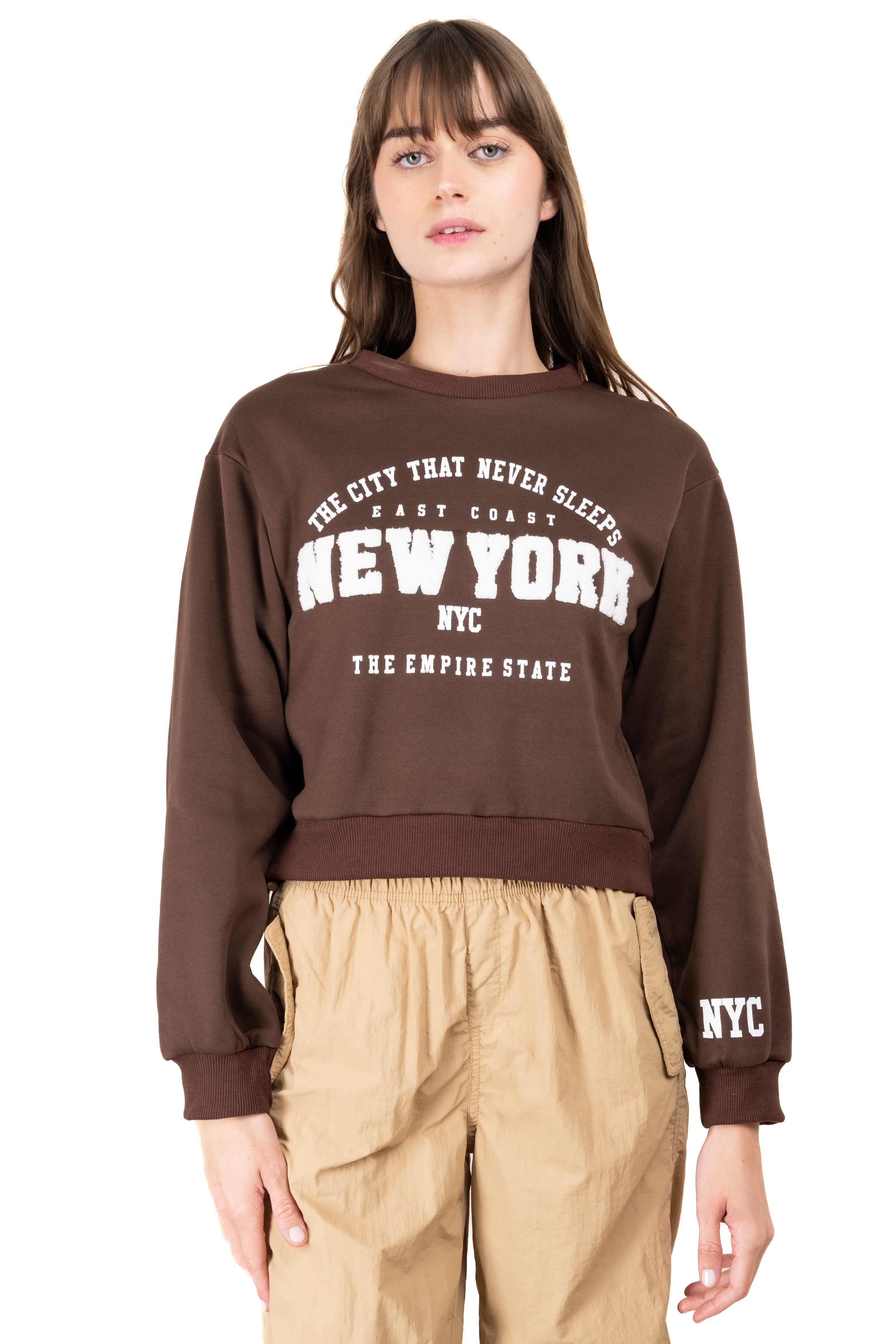 Sudadera crop New York sold by Shasa product image thumbnail 4