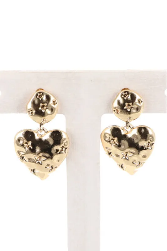 Aretes Circulo Corazon sold by Shasa