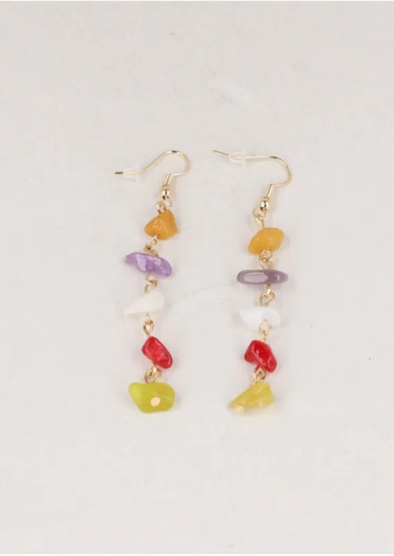 Aretes Asimetricos Cuarzos sold by Shasa