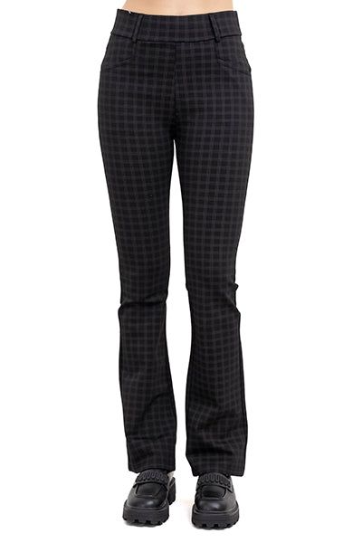 Pantalón flared cuadros sold by Shasa