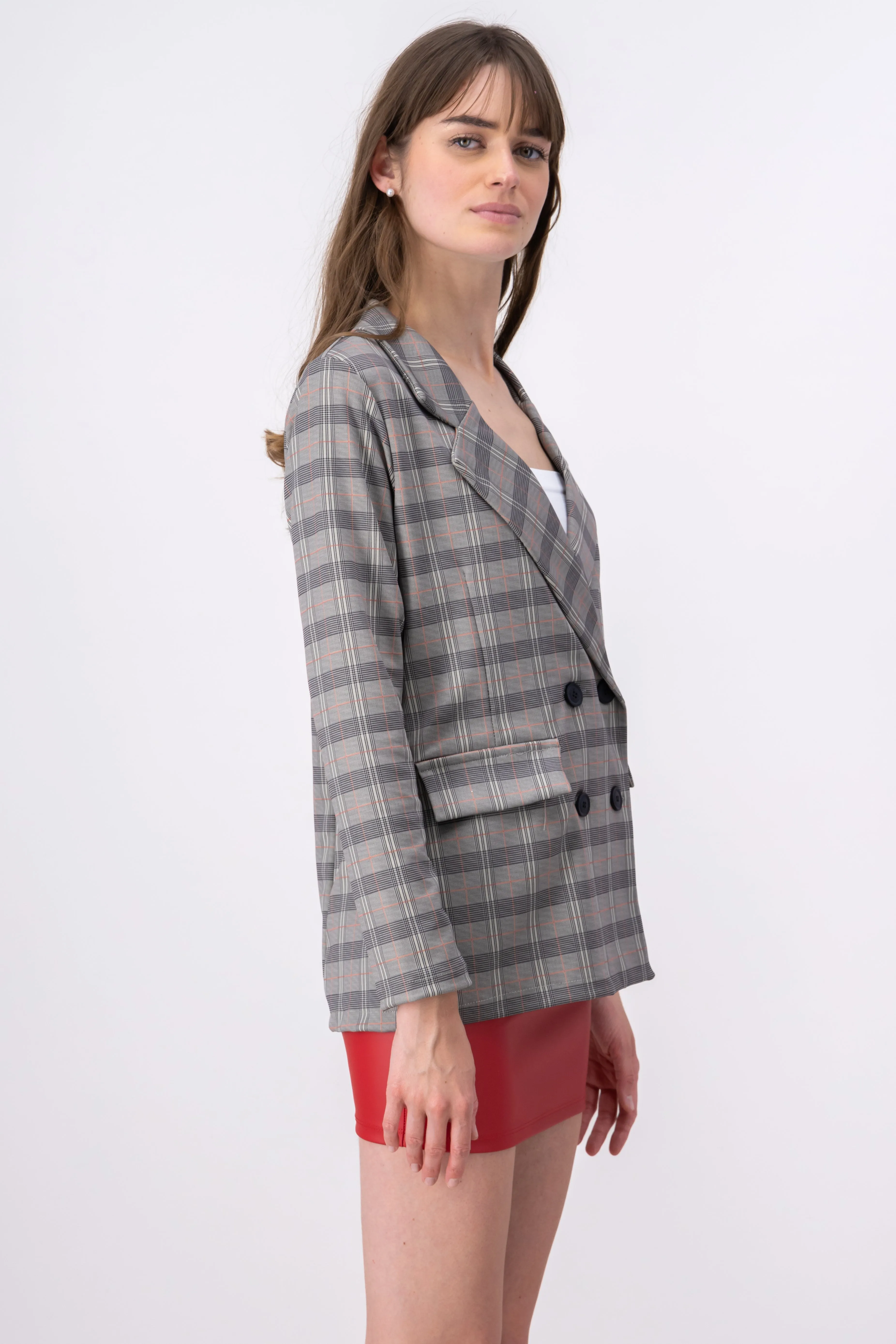 Saco largo cuadros botones sold by Shasa product image thumbnail 3